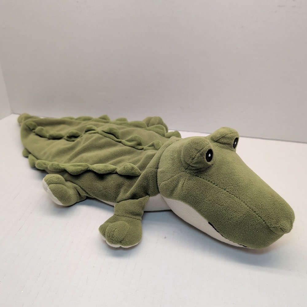 Warmies Microwaveable Lavender Scented Plush Crocodile Alligator Green 19 Inch